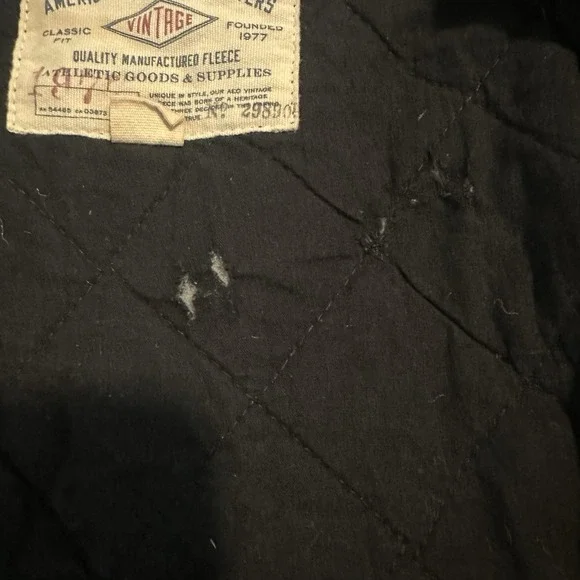 American Eagle Outfitters Vintage Quilted Button Up Jacket Size S Light Weight. - Picture 8 of 10